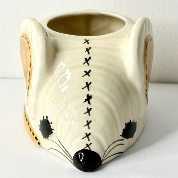 Vintage‎ Doranne of Cali Mouse Mice 3”H x 5”L x 3.25”W Planter Sponge Holder - Picture 3 of 6